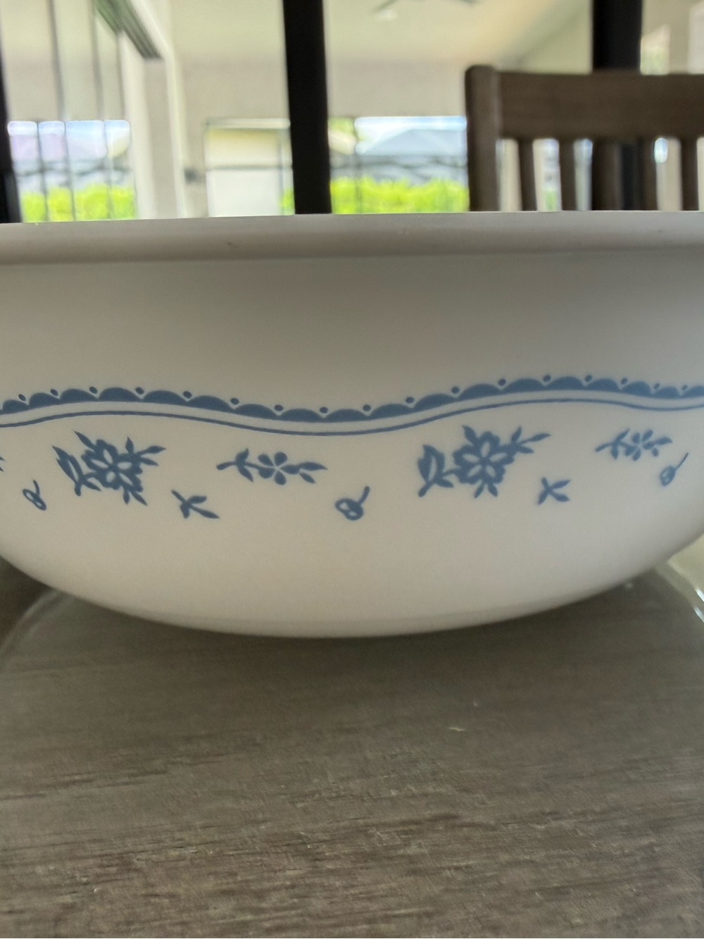 'CORELLE By Corning MORNING BLUE bowls Set Of 4